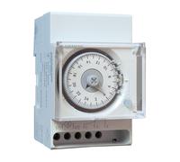 Programmateur horaire synchrone 3 modules, 16A, 230 V