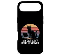 Programmateur Humoristique My Cat is My Code Reviewer Coque pour iPhone Air