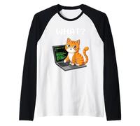 Programmateur Informatique Amusant Chat Sudo RM -RF Computer Science Nerd Manche Raglan