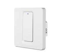 Programmateur intelligent de chauffe-eau, interrupteur programmable encastré WLAN, interrupteur d'éclairage Smart Home, commande vocale compatible avec Alexa et Google Assistant (20A)