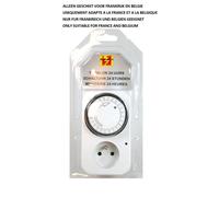 Programmateur Journalier Mécanique 24H Minuteur Minuterie Prise Programmable