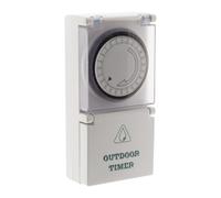 Programmateur Journalier Mécanique Extérieur jardin - 230 V - 16 A - 3680 W