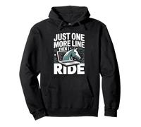 Programmateur Just One More Line Then I Ride Horse Sweat à Capuche
