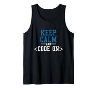 Programmateur Keep Calm And Code On IT Débardeur