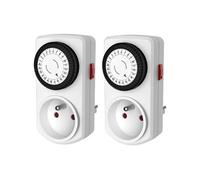 Programmateur Mécanique Journalier GAO Modele 7301 2 Minis 48 Programmes 3680W