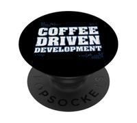 Programmateur Meme de développement piloté par le café PopSockets PopGrip Adhésif