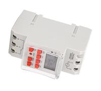 Programmateur Pour Chauffe Eau Électrique, Interrupteur Horaire, Commutateur de Minuterie Numérique 30 A Affichage LCD de Minuterie 1 Seconde Programmateur Digital Relais Temporisé 220V