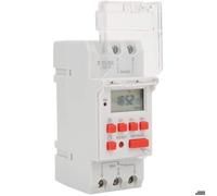 Programmateur pour chauffe-eau électrique - MHY® - Interrupteur horaire - Minuterie numérique - 30 A - Affichage LCD