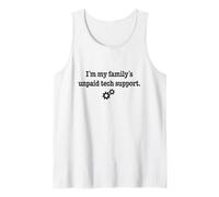Programmateur Y2K de Soutien Technique Non payé de ma Famille Débardeur