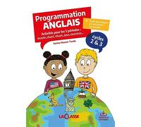 Programmation anglais CP CE CM