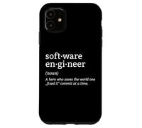 Programmation de codeur de définition de développeur d'ingénieur Logiciel Coque pour iPhone 11