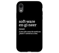 Programmation de codeur de définition de développeur d'ingénieur Logiciel Coque pour iPhone XR