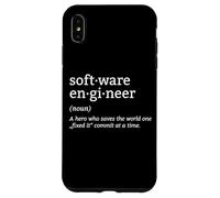 Programmation de codeur de définition de développeur d'ingénieur Logiciel Coque pour iPhone XS Max