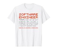 Programmation de définition des développeurs ingénieurs logiciels T-Shirt