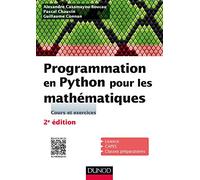 Programmation en Python pour les mathématiques - 2e éd.