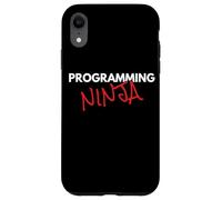Programmation Ninja Fun Programmer Coque pour iPhone XR