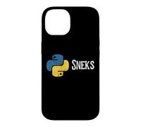 Programmation Python Programmeur Drôle Python Logo Sneks Coque pour iPhone 14