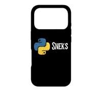 Programmation Python Programmeur Drôle Python Logo Sneks Coque pour iPhone 17 Pro