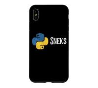 Programmation Python Programmeur Drôle Python Logo Sneks Coque pour iPhone XS Max
