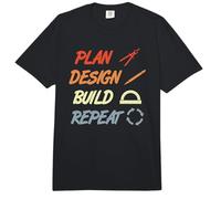 Programme d'architecture Concepteur d'architecture Comfort Colors Adult Heavyweight T-Shirt