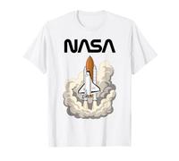 Programme de la Navette Spatiale de la NASA : Worm Logo Mission Vintage Retro T-Shirt