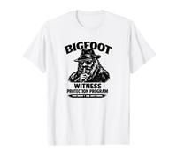 Programme de Protection des témoins Bigfoot | Funny Sasquatch T-Shirt Graphique avec Valeur
