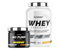 Programme Fitness Energie - 100% Whey Proteine Advanced 900g Banana Split - No Pump Xtreme Long Island Iceta