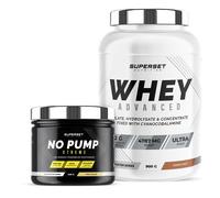 Programme Fitness Energie - 100% Whey Proteine Advanced 900g Choco-Nut - No Pump Xtreme Pina Colada