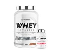 Programme Fitness Remodelant - 100% Whey Proteine Advanced 900g Choco-Nut - Redburn Ladies