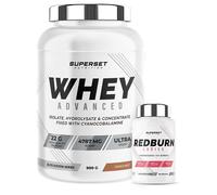 Programme Fitness Remodelant - 100% Whey Proteine Advanced 900g Choco-Nut - Redburn Ladies