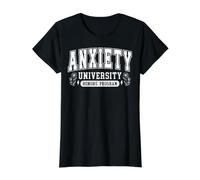 Programme Honneur Universitaire : Humour sur l'Anxiété T-Shirt Graphique avec Valeur