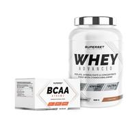 Programme Muscle Recovery - 100% Whey Proteine Advanced 900g Choco-Nut - Bcaa Xtreme