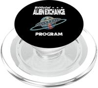 Programme Officiel d'échange Extraterrestre drôle de Science-Fiction Extraterrestre PopSockets PopGrip pour MagSafe