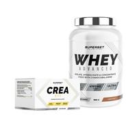 Programme Prise De Muscle Sec Avancé - 100% Whey Proteine Advanced 900g Choco-Nut - Créa Max