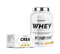 Programme Prise de Muscle Sec - Avancé | Whey Protéine | Créatine | Superset Nutrition