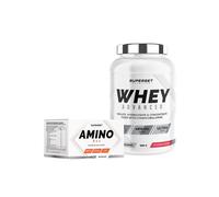 Programme Prise De Muscle Sec Débutant - 100% Whey Proteine Advanced 900g Fraise Yogourt - Amino Max