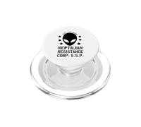 Programme Spatial Secret/Combat pour la Galaxie Design Insignia PopSockets PopGrip pour MagSafe