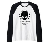Programme Spatial Secret/Conception Amusante d'un Officier de Liaison Extraterrestre Manche Raglan