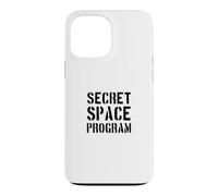 Programme Spatial Secret/Conception Amusante d'une Conspiration Extraterrestre avec Un OVNI Coque pour iPhone 13 Pro Max