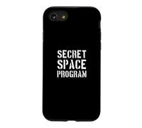 Programme Spatial Secret/Conception Amusante d'une Conspiration Extraterrestre avec Un OVNI Coque pour iPhone SE (2020) / 7/8