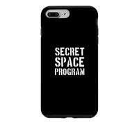 Programme Spatial Secret/Conception Amusante d'une Conspiration Extraterrestre avec Un OVNI Coque pour iPhone 7 Plus/8 Plus