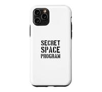 Programme Spatial Secret/Conception Amusante d'une Conspiration Extraterrestre avec Un OVNI Coque pour iPhone 11 Pro