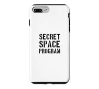 Programme Spatial Secret/Conception Amusante d'une Conspiration Extraterrestre avec Un OVNI Coque pour iPhone 7 Plus/8 Plus