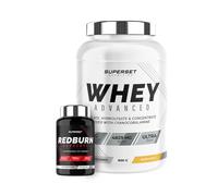 Programme Spécial Muscle Sec - 100% Whey Proteine Advanced 900g Banana Split - Redburn Hardcore