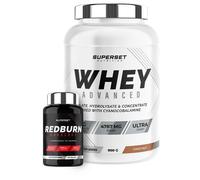 Programme Spécial Muscle Sec - 100% Whey Proteine Advanced 900g Choco-Nut - Redburn Hardcore