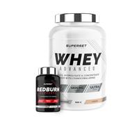 Programme Spécial Muscle Sec - 100% Whey Proteine Advanced 900g Cookies - Redburn Hardcore