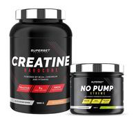 Programme Volume Et Force - Créatine Hardcore Ice Tea Pêche - No Pump Xtreme Mojito