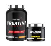 Programme Volume Et Force - Créatine Hardcore Orange - No Pump Xtreme Pina Colada