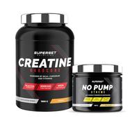 Programme Volume et Force - Créatine Hardcore Orange - No Pump Xtreme Pina Colada