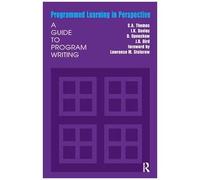 Programmed Learning In Perspective